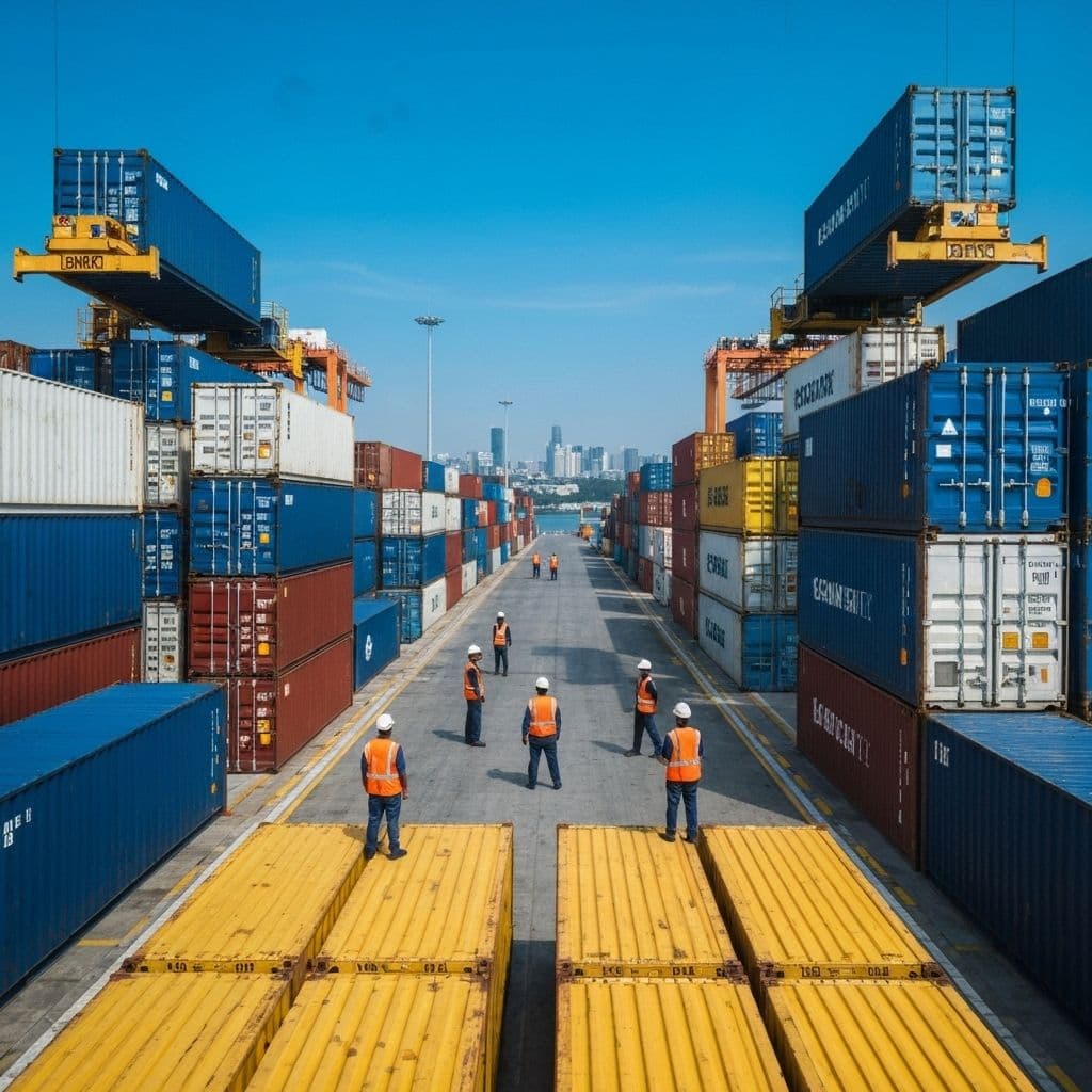 Organized cargo containers